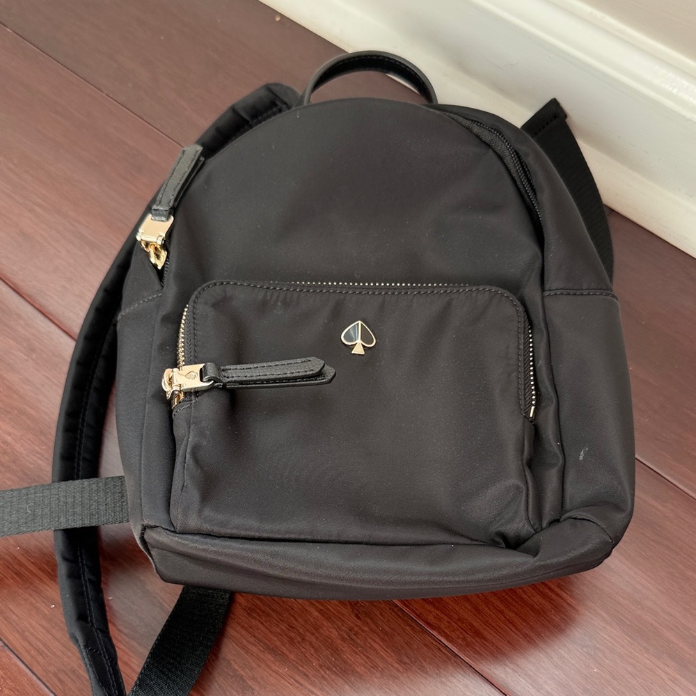 Kate Spade Black Kids Backpack